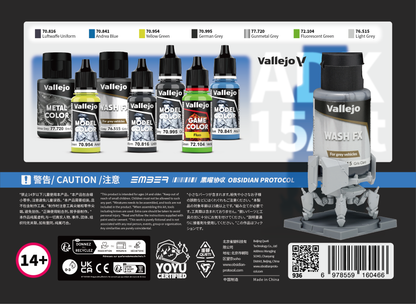 QUETI X VALLEJO Ember: Obsidian Protocol color set-UN